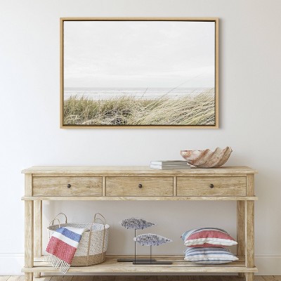 Sylvie East Beach Framed Canvas by Amy Peterson Art Studio - Kate & Laurel All Things Decor
