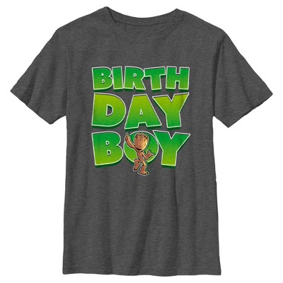 Boy's Marvel: Guardians of the Galaxy Birthday Boy Dancing Groot T-Shirt