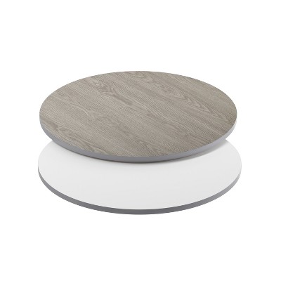 Flash Furniture 36" Round Table Top with Reversible Laminate Top