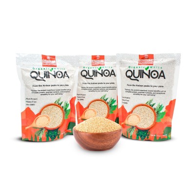 Ecuamaki Organic White Quinoa 3-Pack