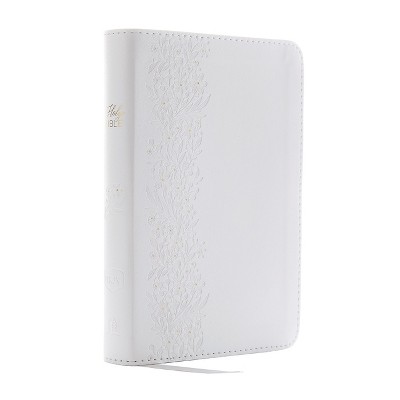 Nkjv, Bride's Bible, Leathersoft, White, Red Letter Edition, Comfort Print - by  Thomas Nelson (Leather Bound)