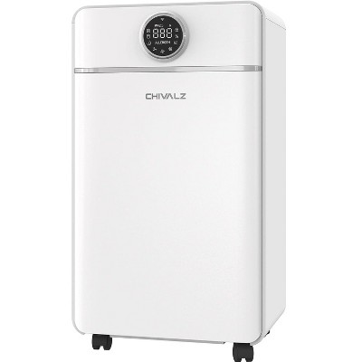Dehumidifier for Bedroom, Dehumidifier for Basement up to 1800 sqft, 3 Operation Modes, 24H Timer， White