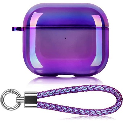 Worryfree Gadgets Case Compatible with Apple AirPods 3 Case Gen 3 Hard Stylish Protective TPU Cover Skin for AirPods 3 Cover Wireless Charging
