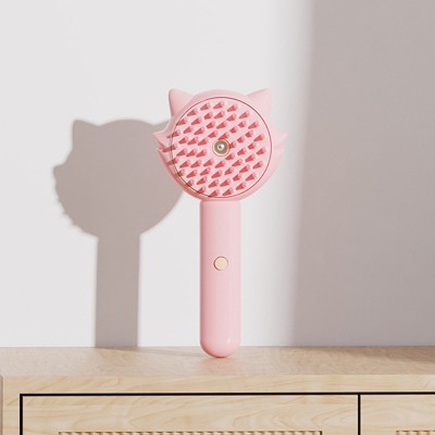 BABYYER Pet Steam Brush Removes For Grooming - Comb For Puppies And Kittens Grooming Massage Cleaning Removal For Home Use Shower