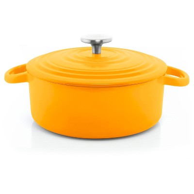 Chantal 3 Qt Round Cast Iron Dutch Oven