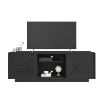 TiramisuBest TV STAND with Walnut for TV & Entertainment Furniture