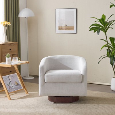 Karl Home Living Room Swivel Barrel Accent Chair
