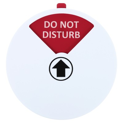 Unique Bargains 4 Options Magnetic Adhesive Decor Office Business Privacy Sign 2 Pcs