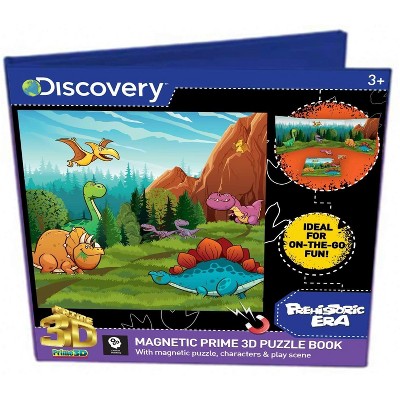 Discovery Discovery Dinosaurs Magnetic Super 3D Puzzle Book