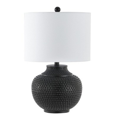 Hemper Table Lamp - 21.5 Inch Height - TBL4423 - Matte Black/- - Safavieh