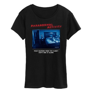 Women's - Paranormal Activity - Movie Poster Short Sleeve Graphic T-Shirt