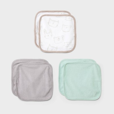 Baby 6pk Washcloth Set - Cloud Island™