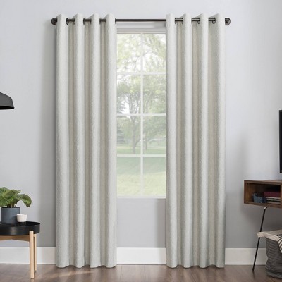 Noir Dimensional Thermal Extreme 100% Blackout Grommet Curtain Panel - Sun Zero