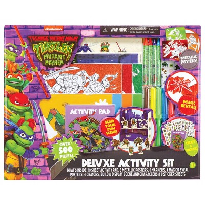 Tara Toy: TMNT Mutant Mayhem - Deluxe Activity Set w/ Magic Reveal & Posters