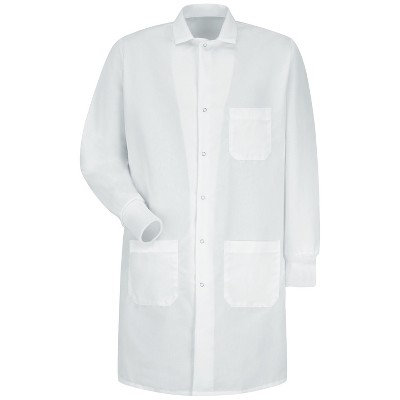 Red Kap Unisex Specialized Cuffed Lab Coat With Exterior Pocket