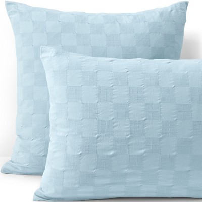 Lands' End Textured Pattern Bed Pillow Sham
