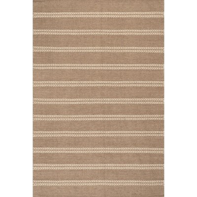Nate Berkus x Rugs USA - York Striped Wool Cozy Area Rug
