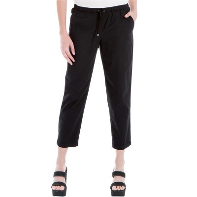Max Studio London Womens Track Casual Cropped Pants