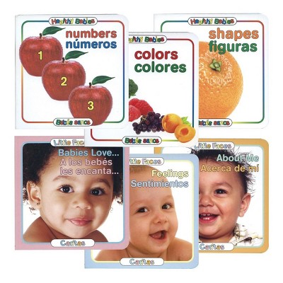 Kaplan Early Learning Bilingual Toddler Board Books - Set of 6