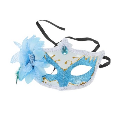 Unique Bargains Ball Princess Half Face Party Mask 1 Pc
