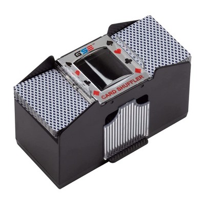 GSE 1-4/1-6 Deck Battery-Operated Casino Automatic Card Shuffler for Playing Card, Blackjack