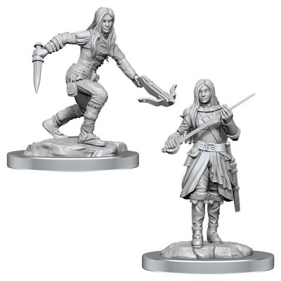 Dungeons & Dragons Nolzur's Marvelous Miniatures - Half-Elf Rogue Female
