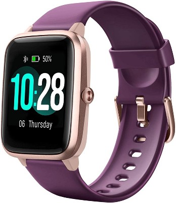 Letsfit Smartwatch Fitness Tracker with Heart Rate Monitor Activity Tracker with 1.3 Inch Touch Screen for iPhone and Android - ID205L