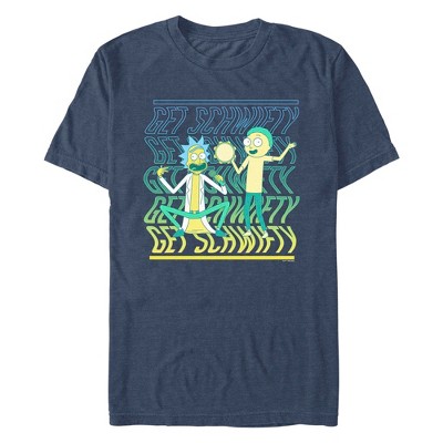 Men's Rick and Morty Get Schwifty T-Shirt