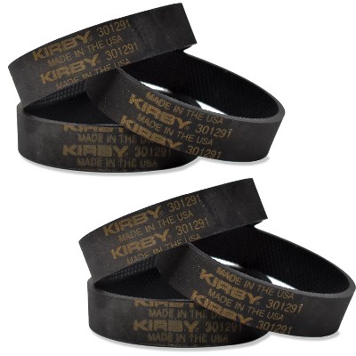 Kirby Ribbed Vacuum Cleaner Belt, Fits: all Kirby upright vacuum cleaners 1960 to present, Kirby Number on belt 301291, a total of 6 belts