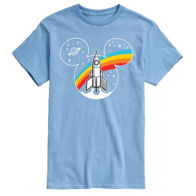 Men's - Disney - Mickey Retro Space Logo Short Sleeve Graphic T-Shirt