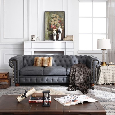 MAYEERTY Spacious L-Shaped Sectional Sofa - Corduroy  Convertible Chaise & Storage - Family-Friendly Design