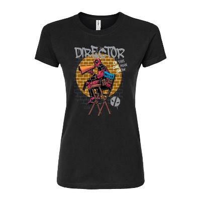 Women's - Marvel - Deadpool Director of the Show Fitted Graphic T-Shirt