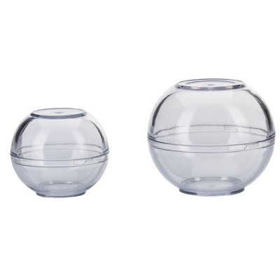 Westmark 2 Storage Balls, Clear - Space-Saving Solution for Smelly Foods