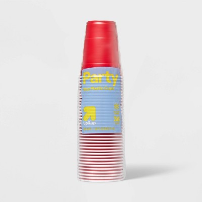 Disposable Red Plastic Cups - 18oz - up&up™