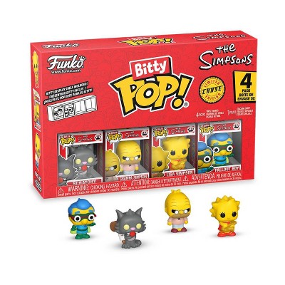 Funko Bitty POP! Simpsons Scratchy Figures - 4pk