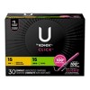 U by Kotex Click Tampons - Multipack - Compact Tampons - Regular/Super Absorbency - Unscented - 2 of 4