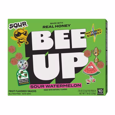 BEEUP Fruit Snacks Sour Watermelon - 7.76oz
