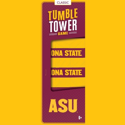 MasterPieces Real Wood Block Tumble Towers - NCAA Arizona State Sun Devils