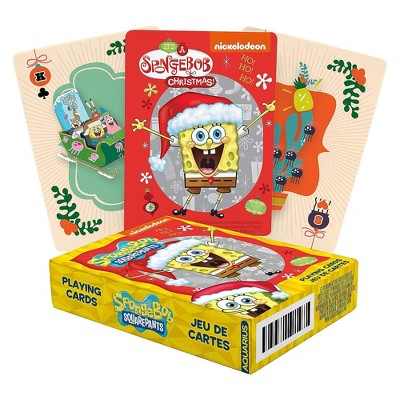Aquarius Puzzles SpongeBob SquarePants Holidays Playing Cards