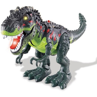 AZ  Import Tyrannosaurus T-Rex Dinosaur With Lights aAnd Sounds (Green)