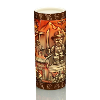 Beeline Creative Geeki Tikis Indiana Jones and the Temple Of Doom Scenic Mug | Holds 24 Ounces