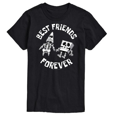 Men's - SpongeBob SquarePants - Best Friends Forever Patrick and Spongebob Short Sleeve Graphic T-Shirt