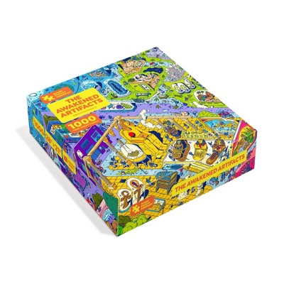 Magic Puzzle Company The Awakened Artifacts Jigsaw Puzzle - 1000pc: Develops Memory & Fine Motor Skills, Collage Theme