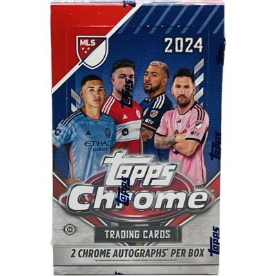 2024 Topps MLS Major League Soccer Chrome Hobby Box