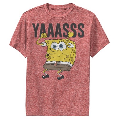 Boy's SpongeBob SquarePants Yasss Cheer Performance Tee