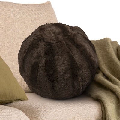 Cheer Collection 10" Plush Ball Throw Pillow with Removable Washable Cover