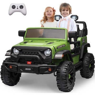 24V 2-Seater Electric Ride-On Car for Kids with Parent Remote Control, Dual 200W Motors, Music & Adjustable Speeds - Ages 3-8 Years Old