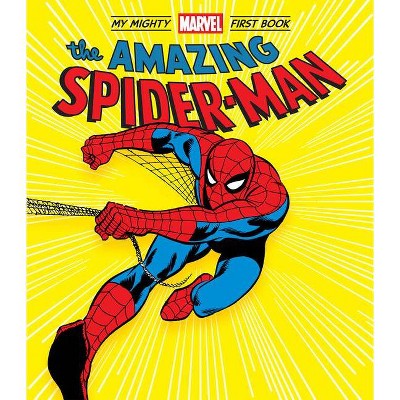 The Amazing Spider-Man: My Mighty Marvel First Book - by  Marvel Entertainment (Board Book)