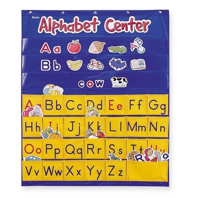Learning Resources Alphabet Center Pocket Chart: Phonics Teaching Props for Preschool & Kindergarten, 213-Piece Set