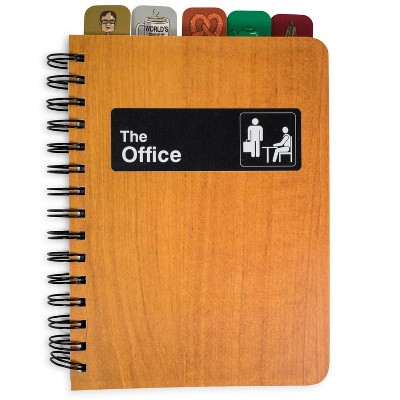 Just Funky The Office Tabbed 288-Page Spiral Notebook Journal